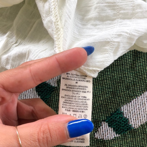 NWT Free People boho prairie blouse - Picture 8 of 9